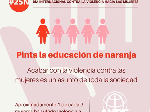 ANPE apuesta por la Educación como herramienta fundamental para erradicar la violencia contra las mujeres