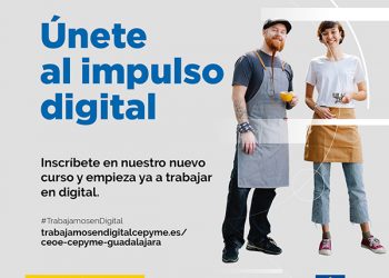 CEOE-Cepyme Guadalajara pone a disposición de trabajadores y autónomos el curso “Digitalización aplicada al sector productivo” 5 CEOE-Cepyme Guadalajara pone a disposición de trabajadores y autónomos el curso “Digitalización aplicada al sector productivo”