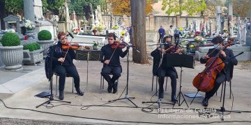 Cuarteto Vivaldi. Día de los Santos en el cementerio de Cuenca