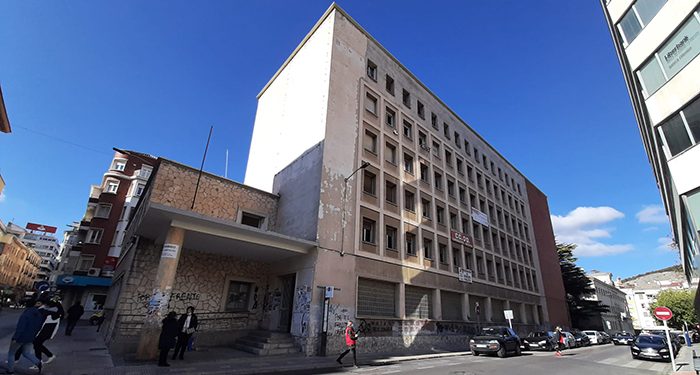 Cuenca en Marcha preguntará por el futuro del edificio de los sindicatos
