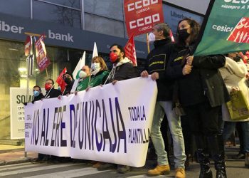 Cuenca se moviliza contra el ERE de Unicaja 7 Cuenca se moviliza contra el ERE de Unicaja