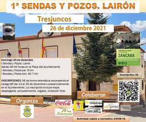 Cuencleta programa el I sendas y pozos. Lairón en Tresjuncos