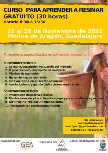 Curso de reasineros en Molina de Aragón