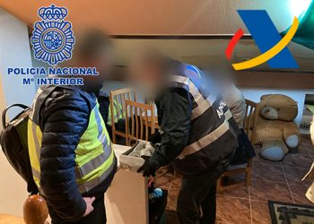 Desarticulado en Madrid y Guadalajara un grupo criminal que obtuvo más de 400.000 euros comercializando artículos falsos