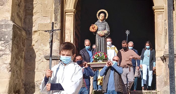 Dos años después, San Diego de Alcalá, sale en procesión por las calles de Cogolludo 1 Dos años después, San Diego de Alcalá, sale en procesión por las calles de Cogolludo