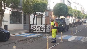 El Ayuntamiento de Cabanillas estrena un dispositivo especial de refuerzo para la recogida de hojas