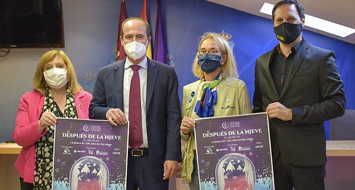 El Ayuntamiento de Guadalajara colabora con el musical ‘Después de la nieve’, a favor de Manos Unidas y anima a la ciudad “a volcarse” con esta iniciativa solidaria 1 El Ayuntamiento de Guadalajara colabora con el musical ‘Después de la nieve’, a favor de Manos Unidas y anima a la ciudad “a volcarse” con esta iniciativa solidaria