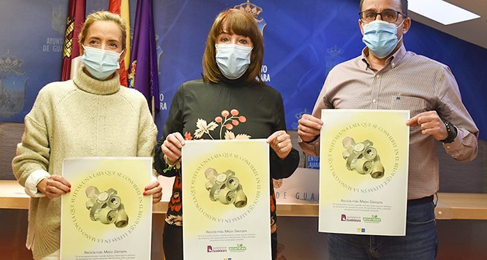 El Ayuntamiento de Guadalajara y Ecoembes apelan a la importancia de la economía circular con la campaña ‘Recicla más. Mejor. Siempre’