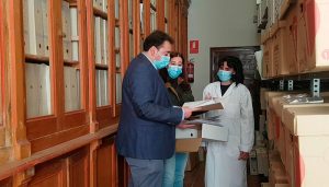 El Ayuntamiento de Huete avanza en su plan de mejora del Archivo Municipal