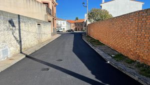El Ayuntamiento de Pozo de Guadalajara asfalta el casco antiguo del municipio con la ayuda de Diputación de Guadalajara