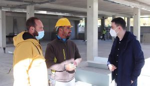 El Centro Fitness de Cabanillas supera el ecuador de su construcción