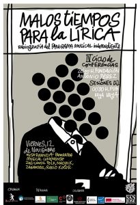 El ciclo Malos tiempo para la lírica se centra este viernes en el panorama musical conquense