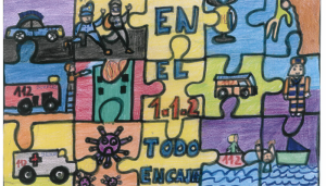 El Gobierno de Castilla-La Mancha convoca la X edición del concurso de dibujo escolar del 1-1-2 para colegios de Educación Primaria