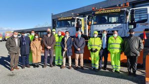 El Gobierno regional aumenta los medios humanos y materiales para hacer frente al invierno en las carreteras de titularidad autonómica