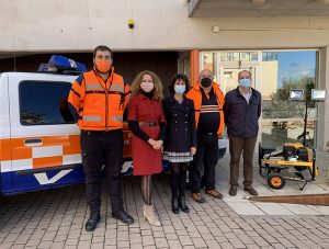 El Gobierno regional refuerza la capacidad operativa de 15 agrupaciones de Protección Civil de Guadalajara con la dotación de diverso material de emergencias