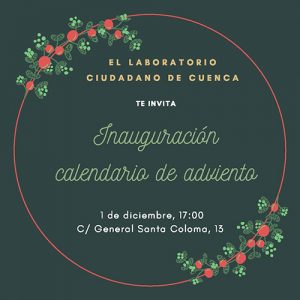 El laboratorio ciudadano de Cuenca gestionado por Aframas inaugurará el Calendario de Adviento el uno de diciembre