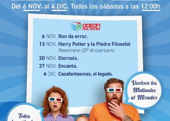 El Mirador de Cuenca organiza «Matinales de Cine» para toda la familia