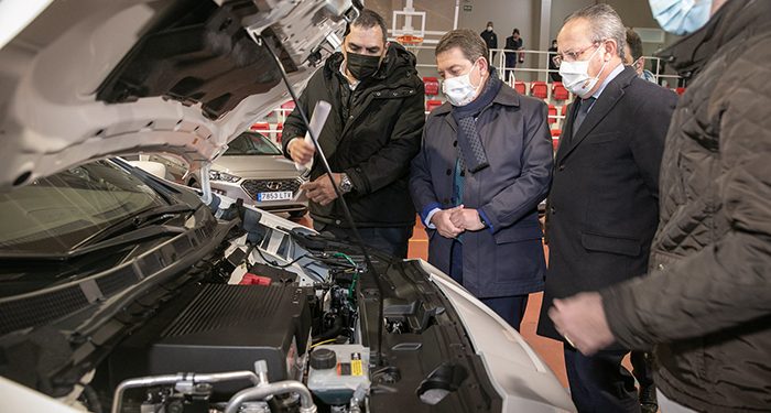 El parque móvil de la Junta contará en 2022 con un 15 por ciento de vehículos ecoeficientes