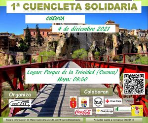 El sábado cuatro de diciembre se celebrará la I Cuencleta Solidaria