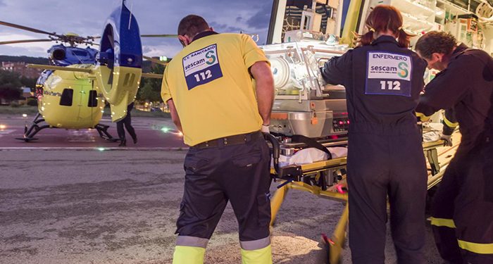 El Servicio de Transporte Sanitario Aéreo del Gobierno de Castilla-La Mancha ha realizado más de 32.000 intervenciones en sus 20 años de funcionamiento