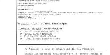 El TJSCM ordena al Ayuntamiento de Enguídanos pagar a cuatro trabajadoras el plus de antigüedad