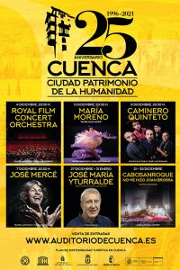 Hoy se ponen a la venta las entradas de José Mercé, María Moreno, Caminero Quinteto y la Royal Film Concert Orchestra