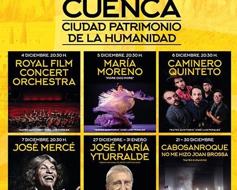 Hoy se ponen a la venta las entradas de José Mercé, María Moreno, Caminero Quinteto y la Royal Film Concert Orchestra