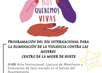 Huete celebra eñ Día Internacional para la Eliminación de la Violencia contra las Mujeres