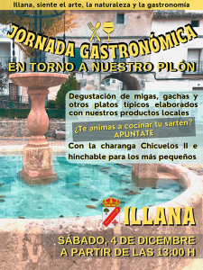 Illana celebrará su ‘jornada gastronómica en torno al Pilón’ durante el puente de la Constitución