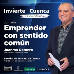 Invierte en Cuenca organiza el próximo miércoles la jornada ‘Emprender con sentido común’