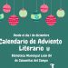 La Biblioteca de Cabanillas inicia diciembre con su II Calendario de Adviento Literario