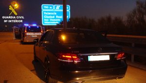 La Guardia Civil investiga a una persona que conducía a 224 kmh por Las Pedroñeras