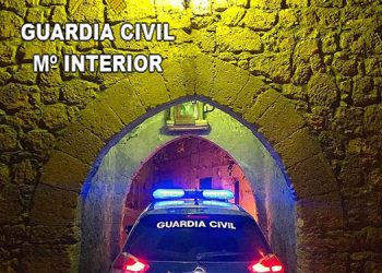 La Guardia Civil sorprende y detiene a tres personas por robo en Almonacid de Zorita