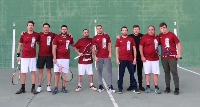 La Liga Provincial de Frontenis de Guadalajara se pone al día y el Huamanes se queda a cuatro puntos del Diocesano