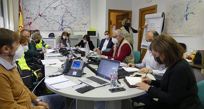 La Subdelegación del Gobierno de Guadalajara participa en un simulacro de emergencia en la central nuclear de Trillo