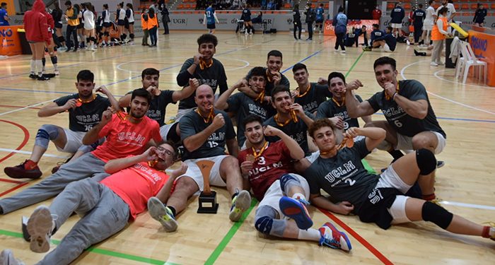 La UCLM, bronce en el Campeonato de España Universitario de voleibol masculino
