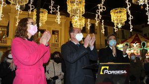 Las luces de Navidad iluminan Guadalajara con un total de 1.300.000 leds distribuidas por las calles y barrios de la ciudad