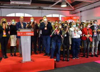 Luis Carlos Sahuquillo es proclamado secretario general del PSOE de Cuenca con el 98,3% de los votos