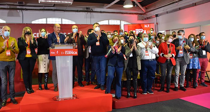 Luis Carlos Sahuquillo es proclamado secretario general del PSOE de Cuenca con el 98,3% de los votos