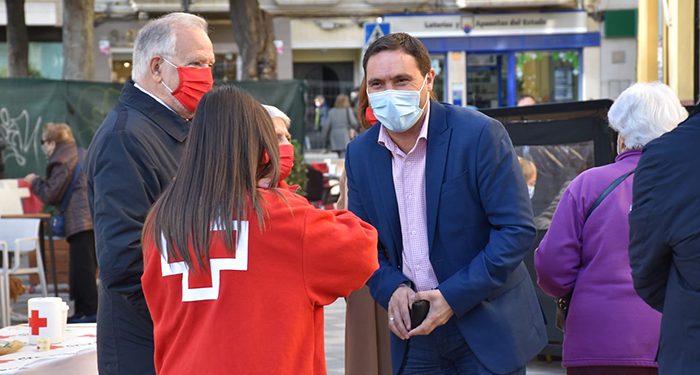 Martínez Chana ensalza el gran trabajo que organizaciones como Cruz Roja realizan en toda la provincia de Cuenca