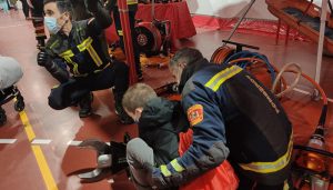 Más de 200 personas participan en la jornada de puertas abiertas del Servicio de Emergencias 1-1-2 Castilla-La Mancha