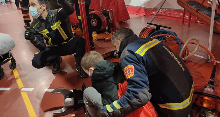 Más de 200 personas participan en la jornada de puertas abiertas del Servicio de Emergencias 1-1-2 Castilla-La Mancha