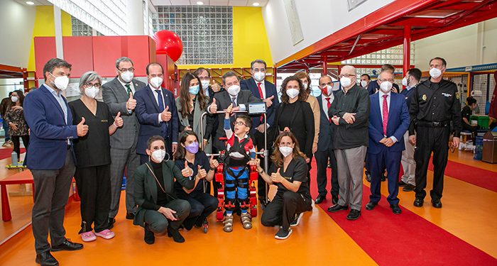 NIPACE presenta un innovador exoesqueleto pediátrico para mejorar la calidad de vida de los menores con parálisis cerebral