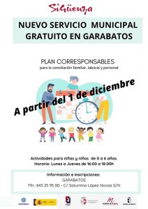 Nuevo servicio municipal en el centro de soporte familiar Garabatos de Sigüenza