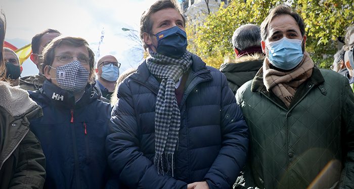 Núñez pregunta a Page qué piensa sobre la decisión de Sánchez de derogar la Ley de Seguridad Ciudadana y le pide que aclare del lado de quién está