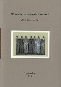 Plaquette de José Luis Jover Portada