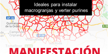 Pueblos Vivos Cuenca convoca una manifestación para denunciar la “venta” de los pueblos a los promotores de macrogranjas