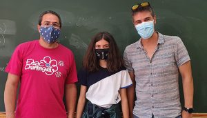 Raquel García, alumna del colegio Marista Champagnat, ganadora del 24º concurso internacional de cuentos de la Fundación Mainel