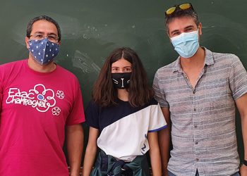 Raquel García, alumna del colegio Marista Champagnat de Guadalajara, ganadora del 24º concurso internacional de cuentos de la Fundación Mainel