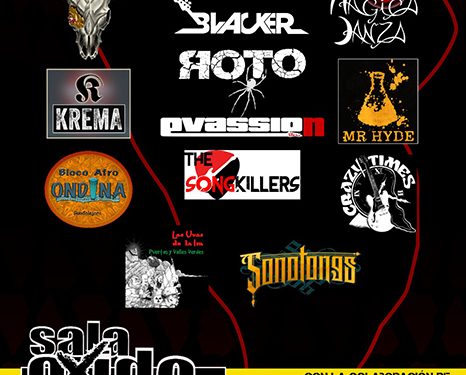 Rock de Guadalajara para ayudar a los afectados por el volcán de La Palma desde la Sala Óxido